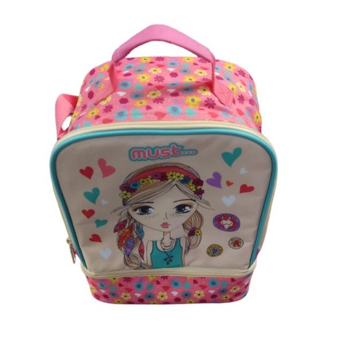 [DK585542] Lonchera Must Yummy 22X16X28 cm Isotérmica, Sé Feliz