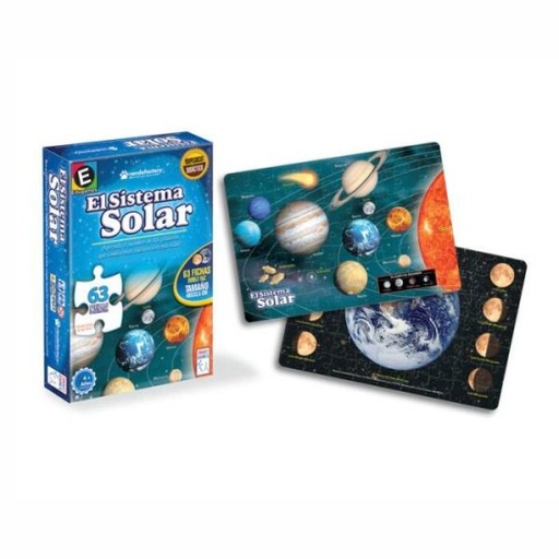 [RN80002] Edugames Juego de Mesa del Sistema Solar 4a+