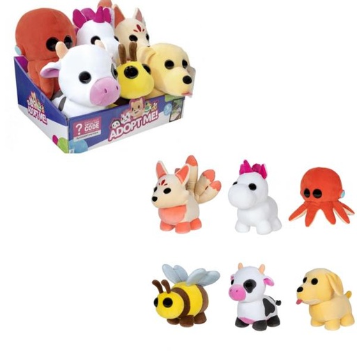 [JZAME0003] Peluche de Mascotas Sorpresa para  Adoptar Surt/6 Displ/6 6a+ (499008)