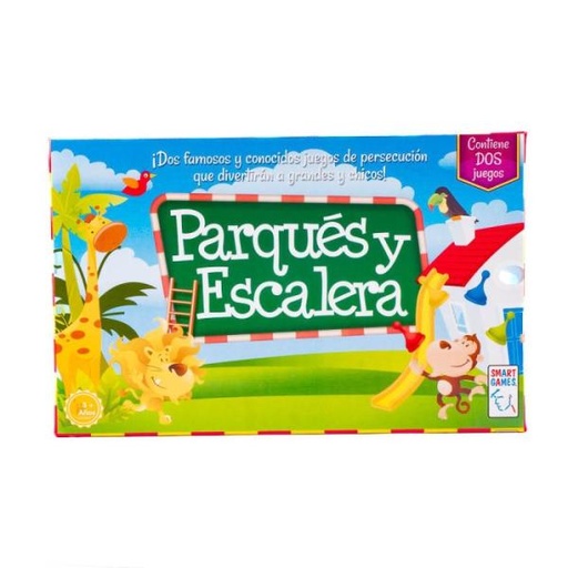 [RN80005] Juego de Mesa Parqués y Escaleras 5a+