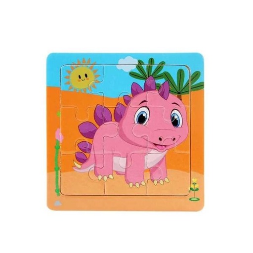 [WWY25] Rompecabezas de Dinosaurio 9 Pzs 4a+ (449892)