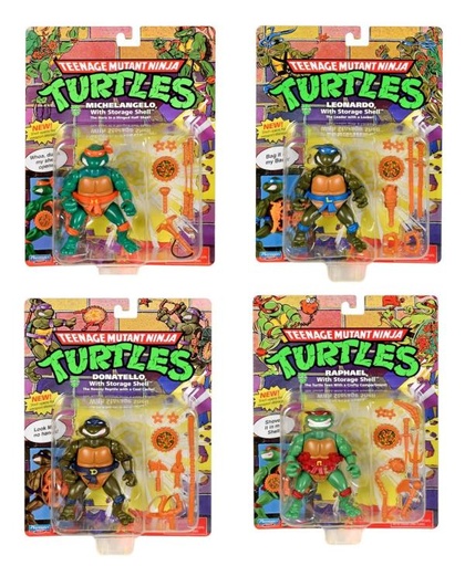 [BT81030] Figuras Tortuga Ninja  Surt/4 4a+