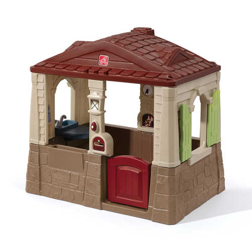 [ST8416] Casita de juegos con Sonidos y Accesorios (Café)