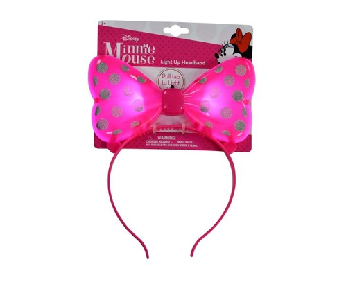 [UPMINLUH] Diadema Disney de Minnie Mouse con Luz 3a+ (50707)