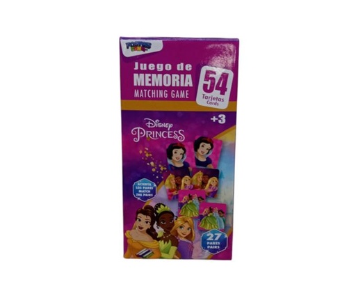 [PI11643PR] Juego de Mesa Memoria de Disney las Princesas 3a+