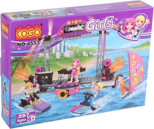[CO4553] Conciertos Junto al Mar con Jetski Armables 297Pzs 6a+