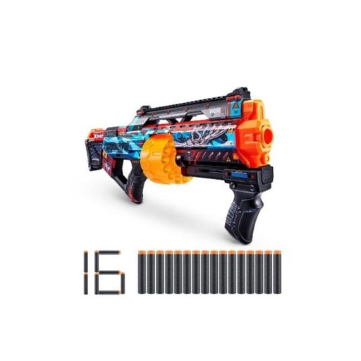 [ZU36518] Lanzador de Dardos de Espuma S-Shot de Skins Surt/4 8a+