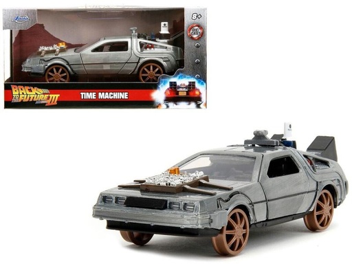[JA34786] Carro Regreso al Futuro 3 Hollywood Rides Time Machine 1:32 8a+