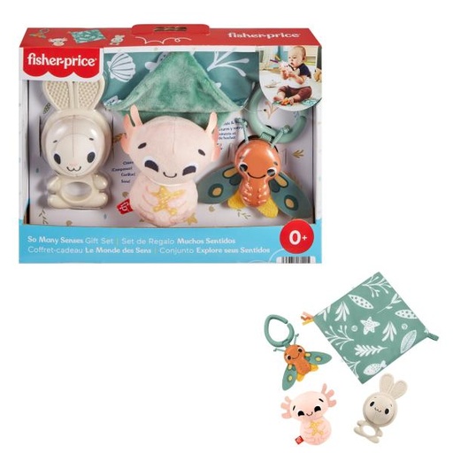 [MTHRB17] Fisher-Price Set de Regalo Muchos Sentidos 0m+