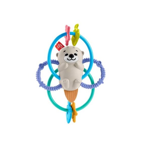 [MTHJW12] Fisher-Price Sonajero de Nutria Gira y Muerde 3m+