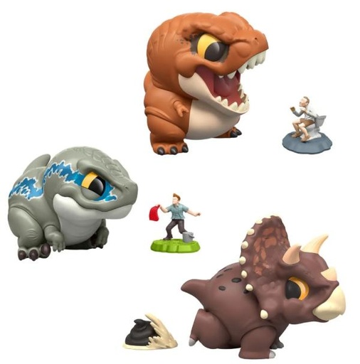 [MTHVB36] Figuras Jurassic World Bite Club Surt/3 4a+