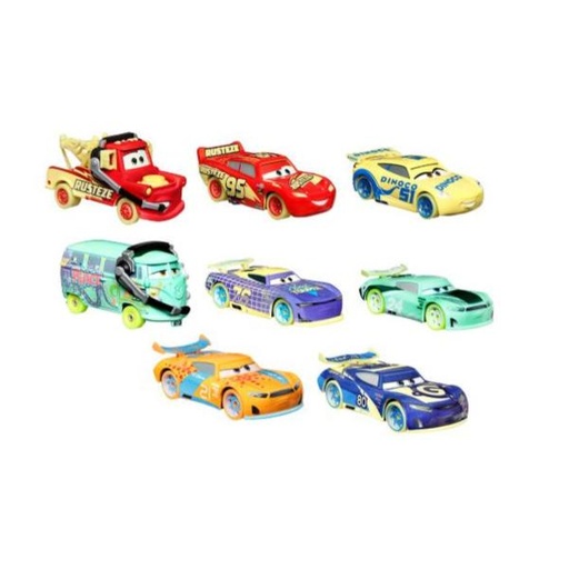 [MTHPG76] Carros Disney Pixar Car Brillan en la Oscuridad Surt/6 3a+