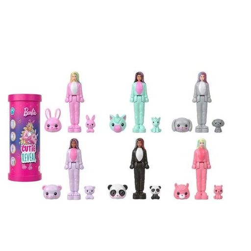 [MTHYM25] Muñeca Barbie Mini Land Surtido Cutie Reveal Displ/10 4a+