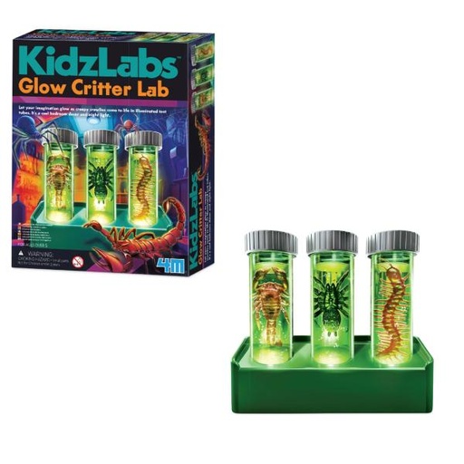 [4M3469] Kidz Labs Laboratorio de Criaturas Luminosas 5a+