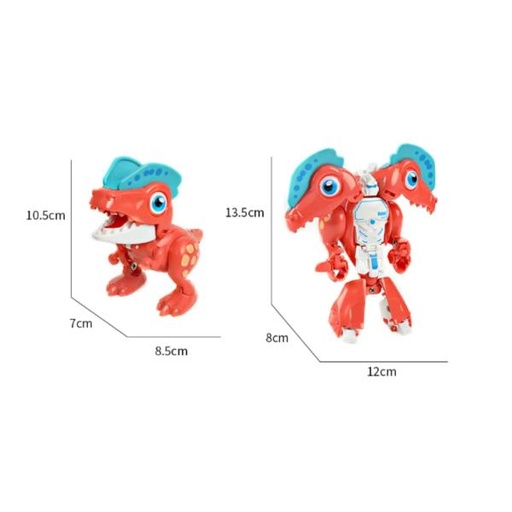 [WW9092] Figura de Dinosaurio y Robot Armable 3a+ (452236)