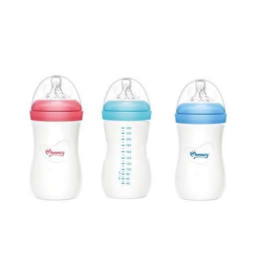 [IH44912] Chupon Para Bebé De Vidrio  Anti Cólicos 8oz 3M+ Surt/3