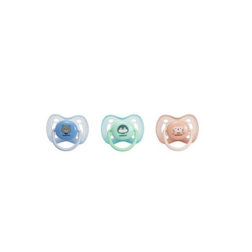[IH45552] Set De 2 Chupetas Para Bebé 6M+ Surt/3
