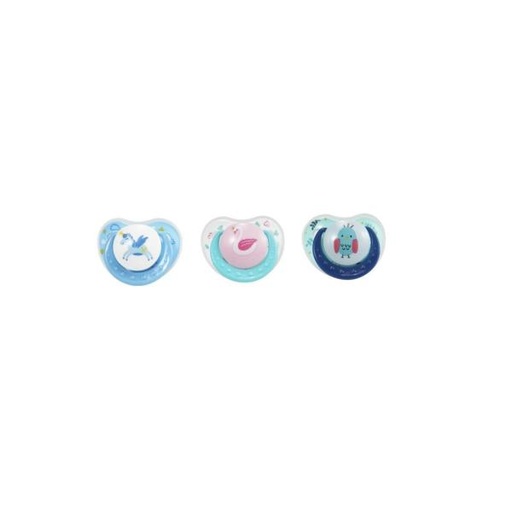 [IH45538] Chupeta De Silicona Con Tapa Protectora 12M+ Surt/3