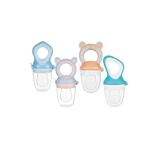 [IH45501] Chupeta De Bebé Para Alimentos, Explora Nuevos Sabores 6M+ Surt/4