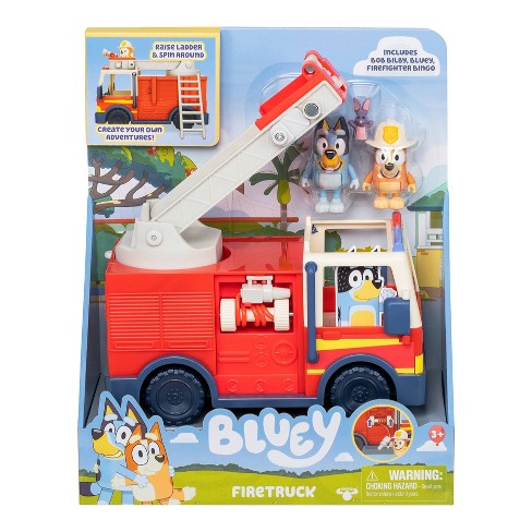 [BT17610] Figura de Bluey Camion de Bomberos 3a+