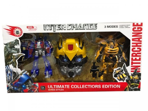 [WW4117] Set de 2 Robots con Máscara Interchange Surt/2 5a+(424615)