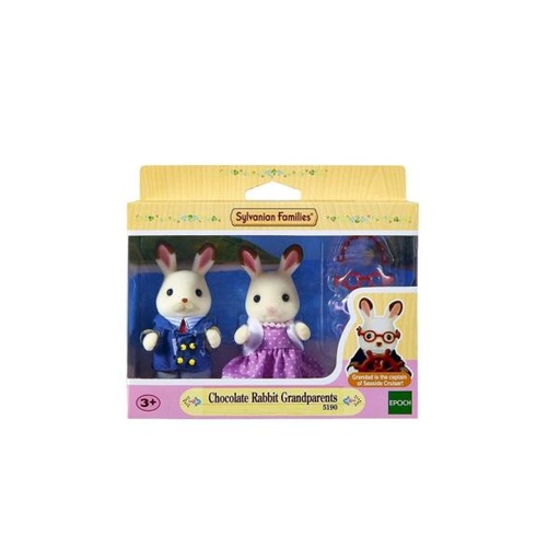 [EH05190] Familias Sylvanian Abuelos de los Conejos de Chocolate  3a+