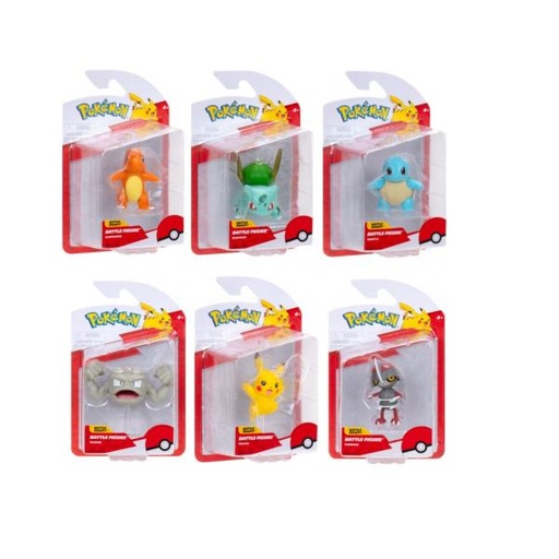 [JZPKW2507] Figuras Pokémon de Batalla en Blister Surt/6 4a+