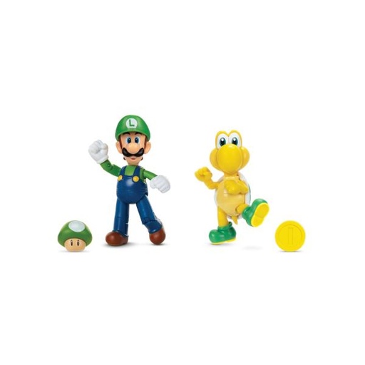 [JP416434] Figuras de Super Mario Luigi & Koopa Troopa Set/2 3a+