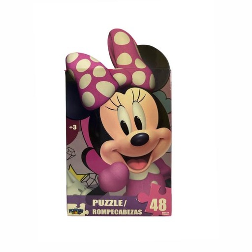 [PI12107MN] Rompecabezas Princesas Disney Minnie 48Pzs 3a+