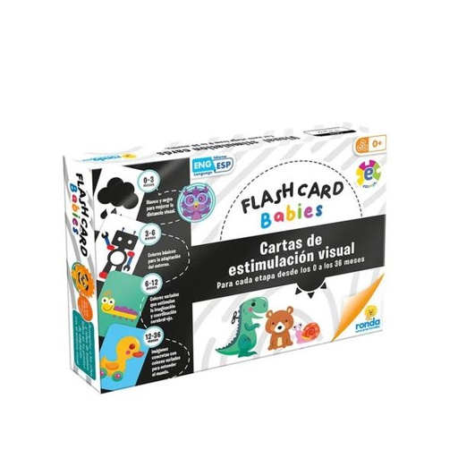 [RN12547] Juego de Cartas de Estimulación Visual 0-36m