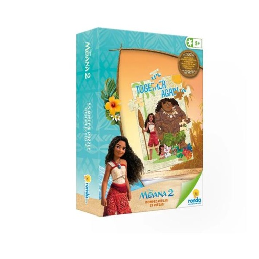 [RN12558] Rompecabezas Disney Moana 2 55Pzs 5a+