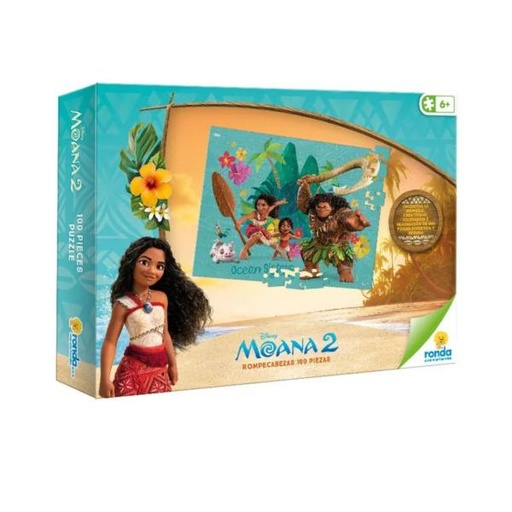 [RN12615] Rompecabezas Disney Moana 2 100Pzs 6a+