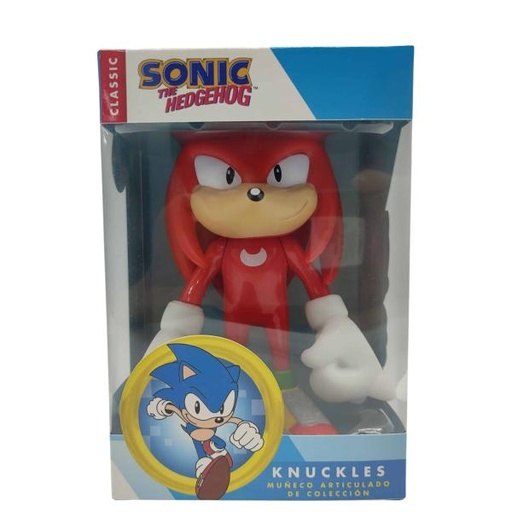 [CV0767] Figura de Colección de Sonic the Hedgehog Knuckles 4" 4a+