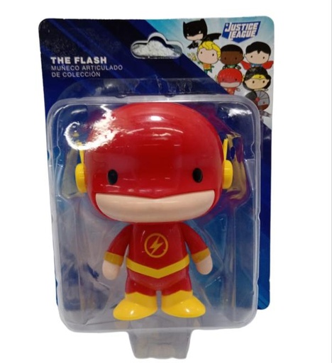 [CVFL401T] Figura de Colección de DC Liga de la Justicia The Flash 3a+ 10cm(080795)