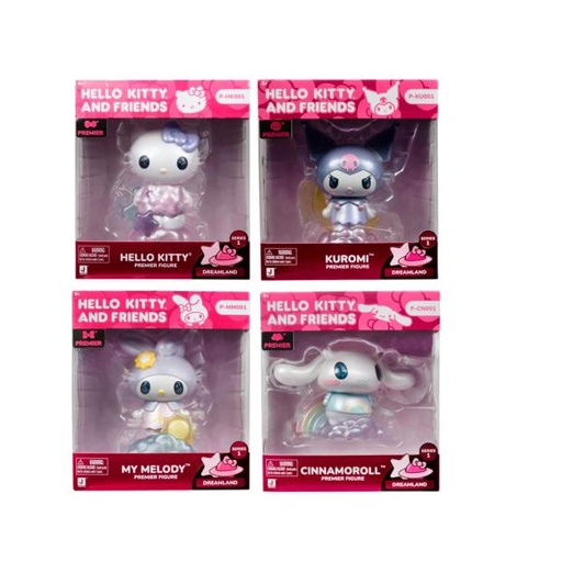 [JZHKT0212] Figura Hello Kitty and Friends Surt/4 6a+