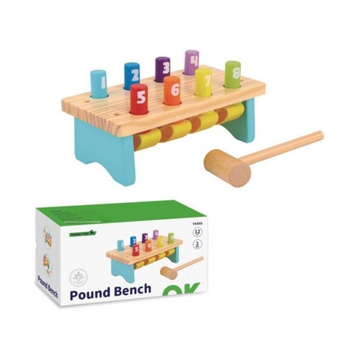 [TKTK088] Juego de Golpear Topos 12m+