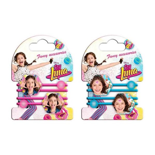 [CY5018] Colas Elasticas Soy Luna Set/2 Surt/2