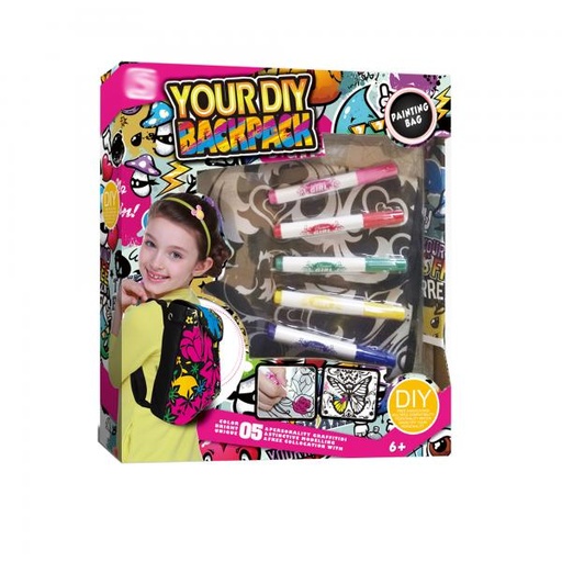 [WW820] Decora Tu Bolso Bandolera Fashionista 3a+