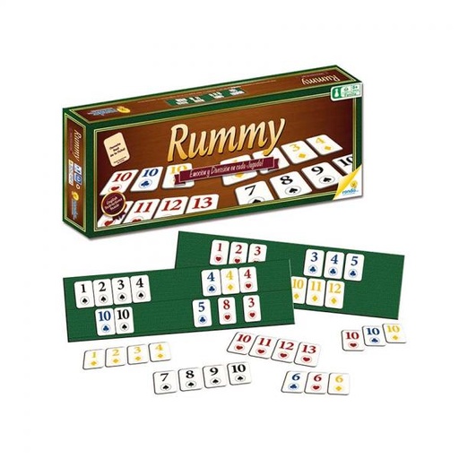 [RN050611] Juego de Mesa Rummy 8a+