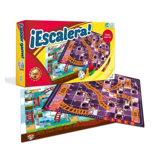 [RN051214] Juego de Mesa Escaleras Clásico 8a+