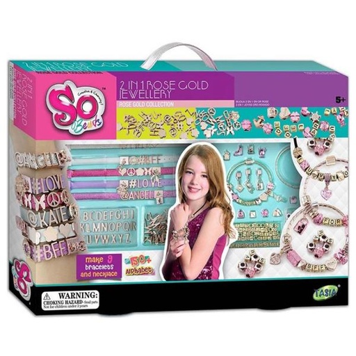 [TA08230] Set de Joyería Oro Rosado  2en1 5a+