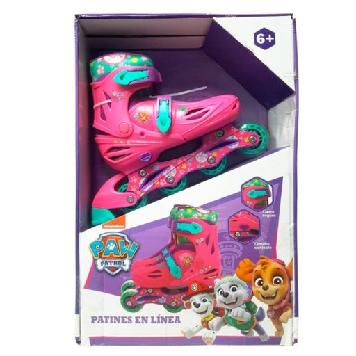 [PI19427L] Patines en Línea Paw Patrol Tallas 35-36 Niña (194289)