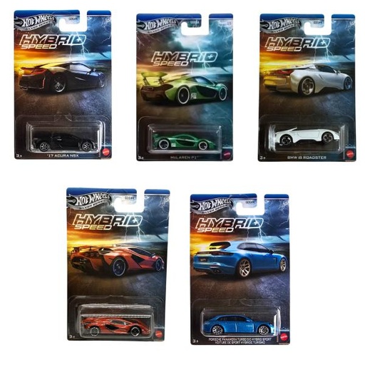 [MTGDG44] Hot Wheels - Carro Individual  Policía Blister Surt/5 3a+