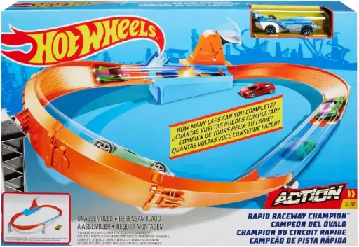 [MTGBF81] Hot Wheels -  Action Campeón de Derrapes Surt/3 4-10a