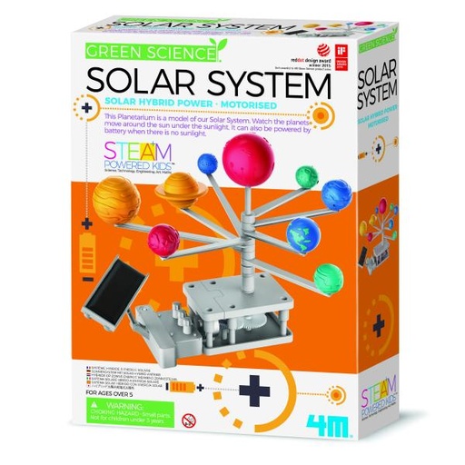 [4M3416] Green Science Sistema Solar Híbrido Motorizado c/Energía Solar 5a+
