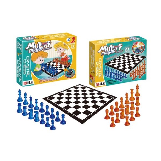 [KT5032] Juego de Mesa Ajedrez 33pzs 3a+