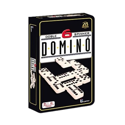 [PP5063] Juego de Dominó 28pzs 6a+
