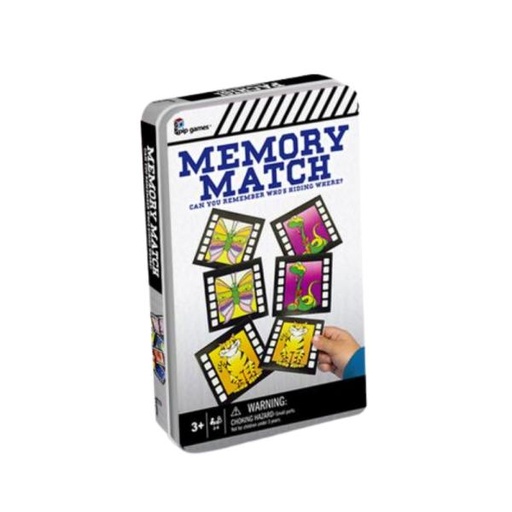 [PP817] Juego de Memoria en Caja Metálica 3a+
