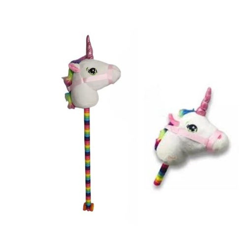 [YZS011N] Unicornio de Palo Multicolor con Sonidos 3a+