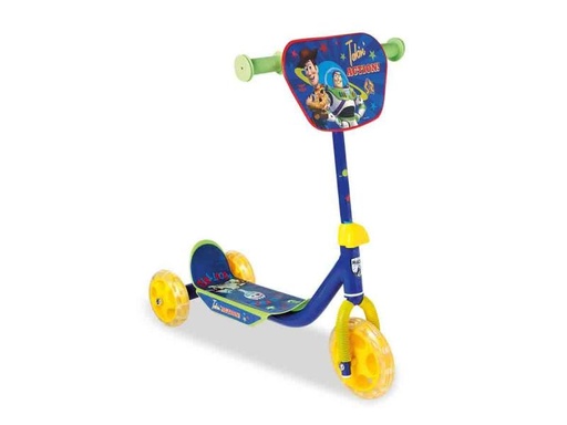 [PI10052TS] Scooter 3 Ruedas Toy Story 4 Ajustable Azul con Verde 3a+